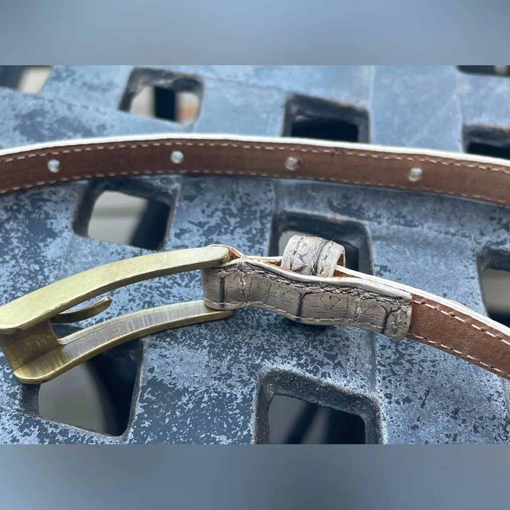 Giorgio Armani genuine leather belt - Picture 4 of 7